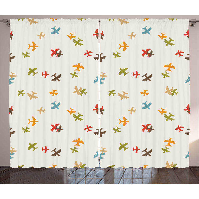 Minimal Colorful Planes Curtain