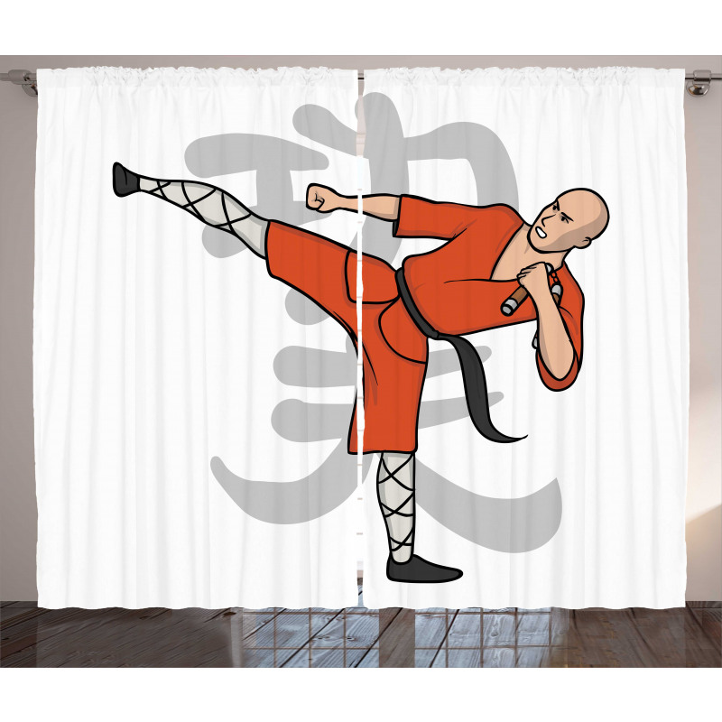 Eastern Martial Art Sports Curtain