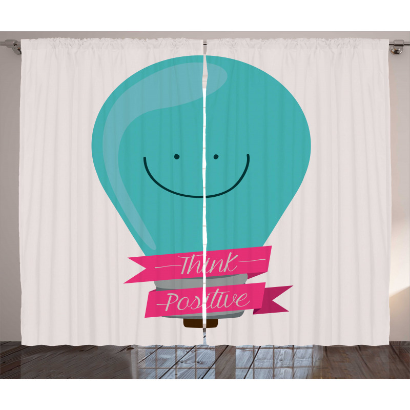 Smiling Item Curtain