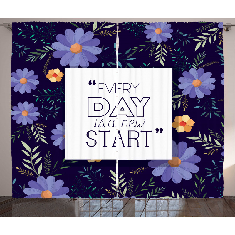 Every Day New Start Curtain