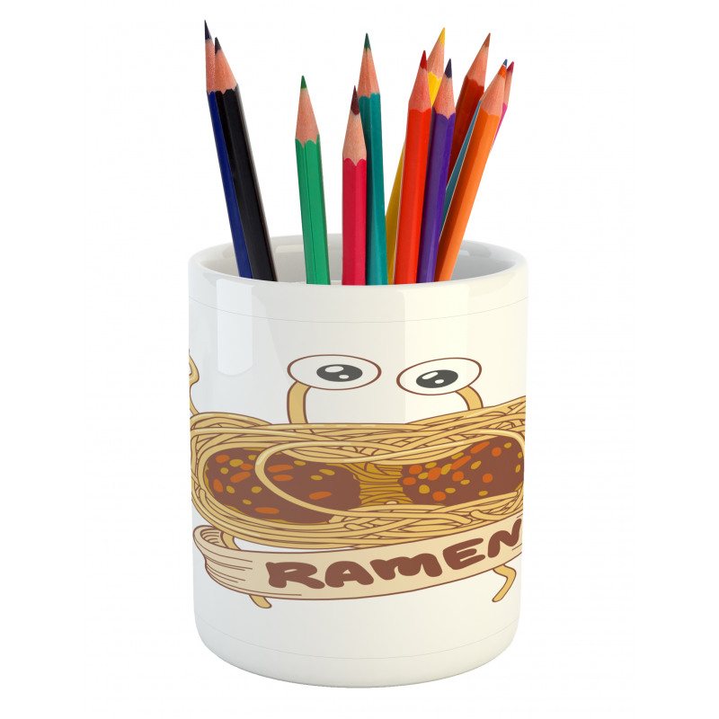 Flying Spaghetti Monster Pencil Pen Holder