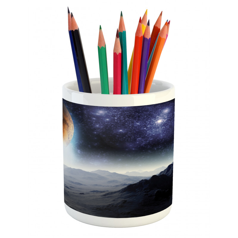 Science Fiction Nature Pencil Pen Holder