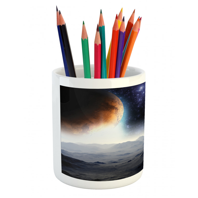 Science Fiction Nature Pencil Pen Holder