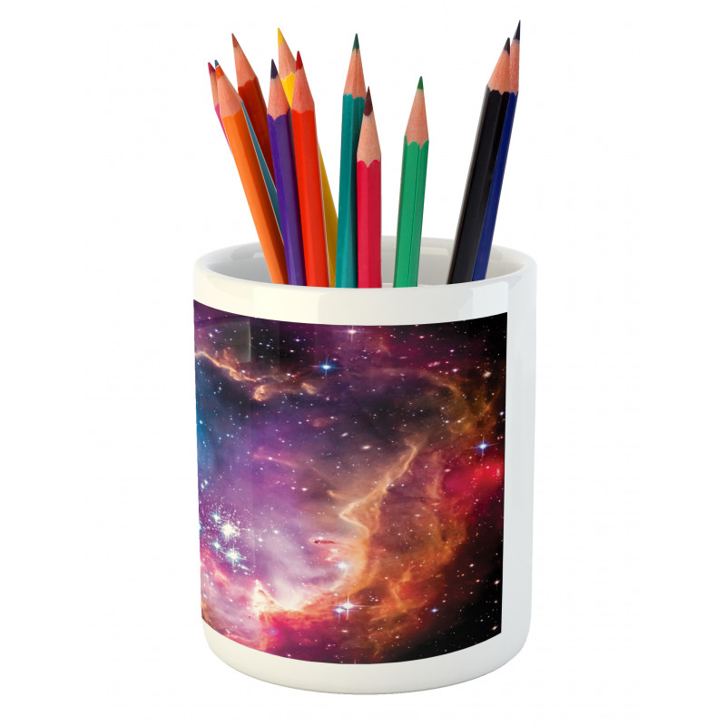 Magellanic Cloud Stars Pencil Pen Holder