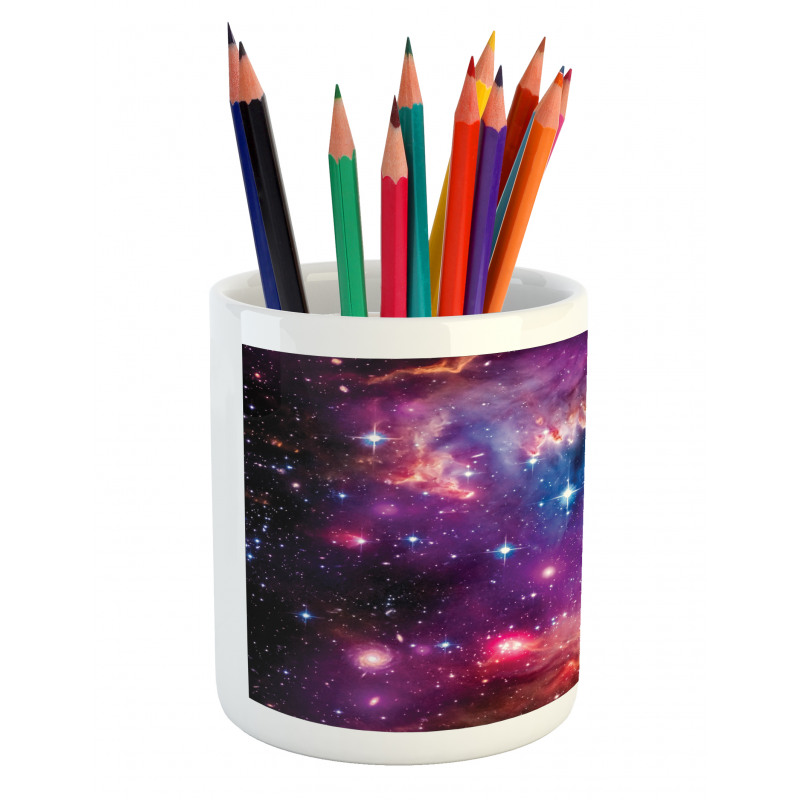 Magellanic Cloud Stars Pencil Pen Holder