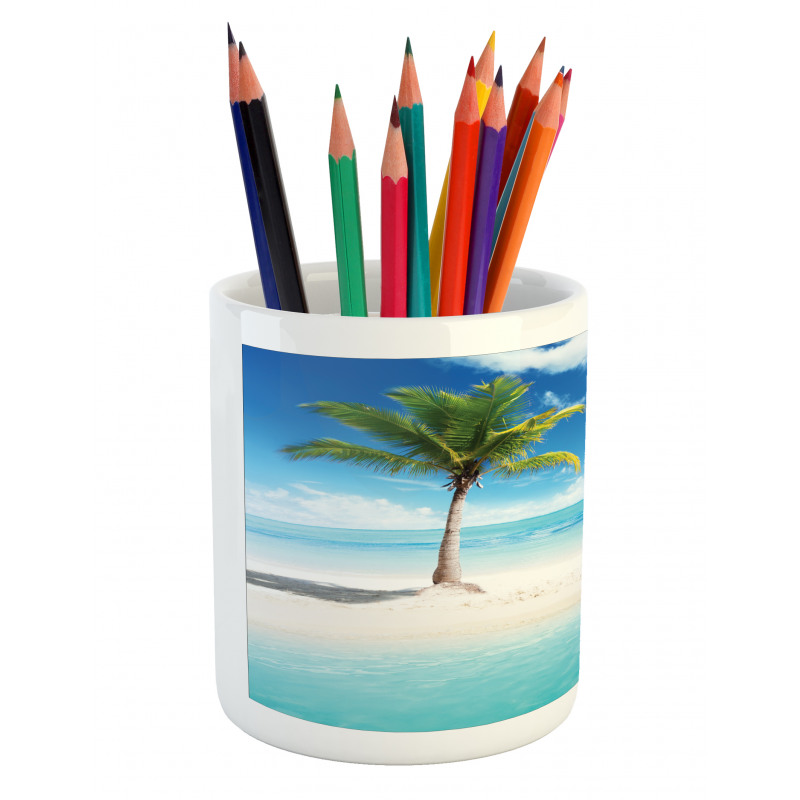 Idyllic Scenery Sunbeam Pencil Pen Holder