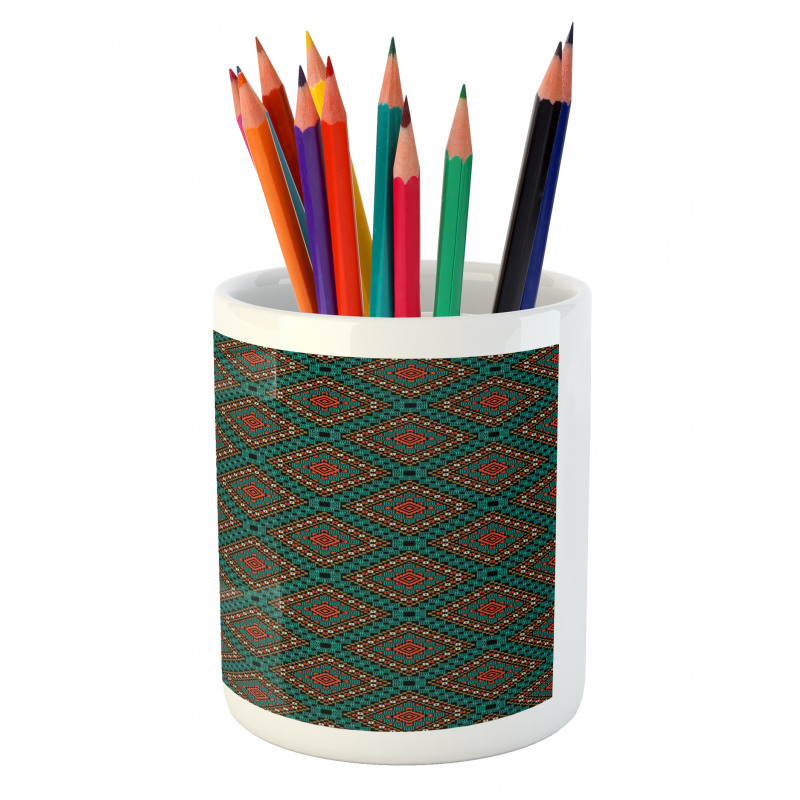 Retro Shape Pencil Pen Holder