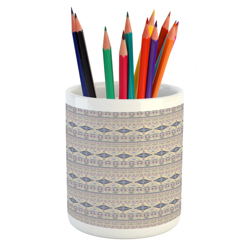 Ornate Motif Pencil Pen Holder