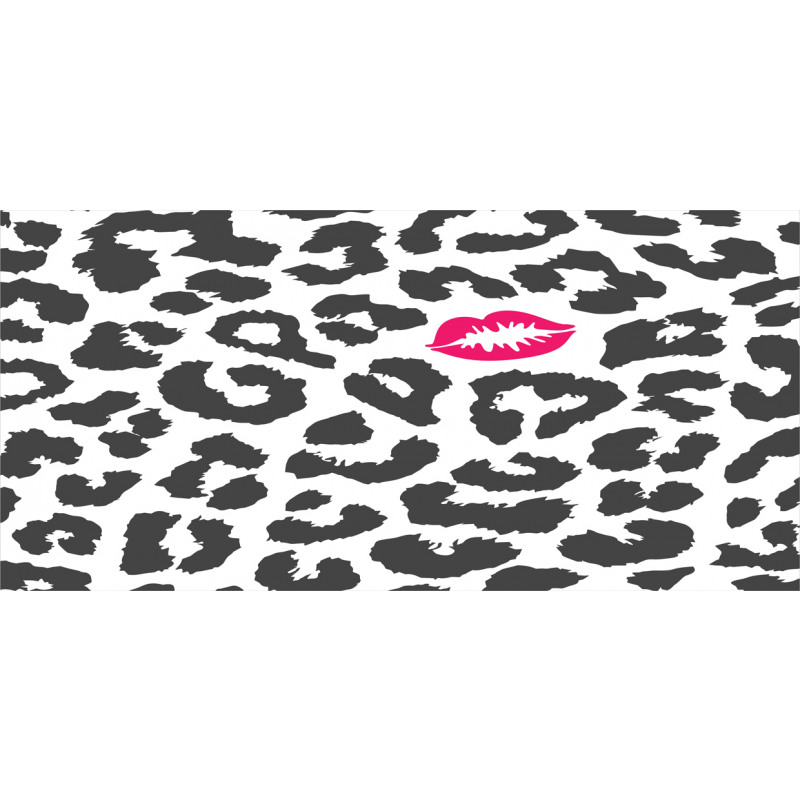 Cheetah Leopard Kiss Pencil Pen Holder