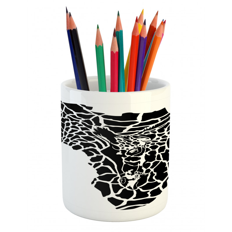 Wild Map Pencil Pen Holder