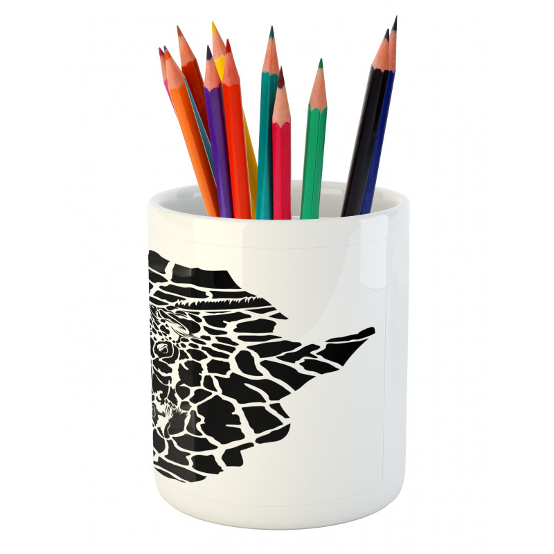 Wild Map Pencil Pen Holder