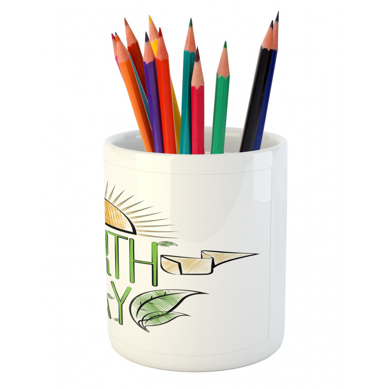 Sun Organic Life Design Pencil Pen Holder