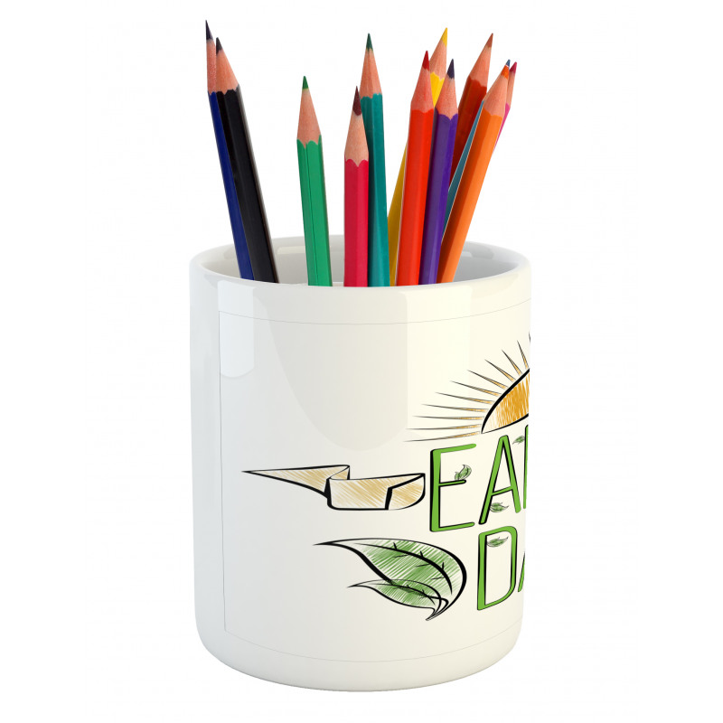 Sun Organic Life Design Pencil Pen Holder