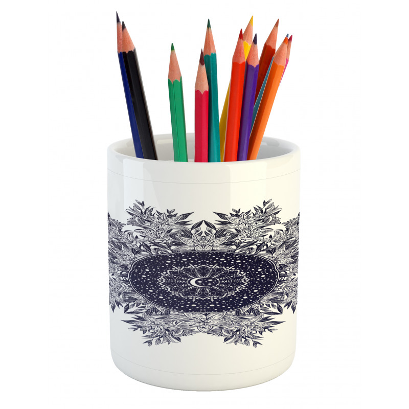 Moon and Stars Lily Pencil Pen Holder