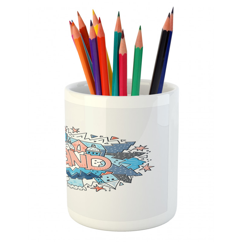 Calligraphy and Doodle Items Pencil Pen Holder