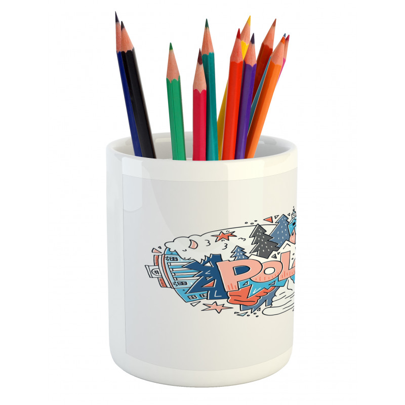 Calligraphy and Doodle Items Pencil Pen Holder