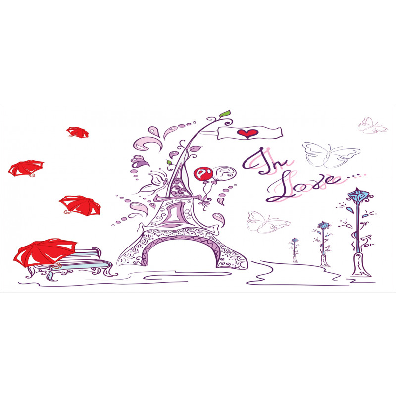 Doodle Romantic Paris Pencil Pen Holder