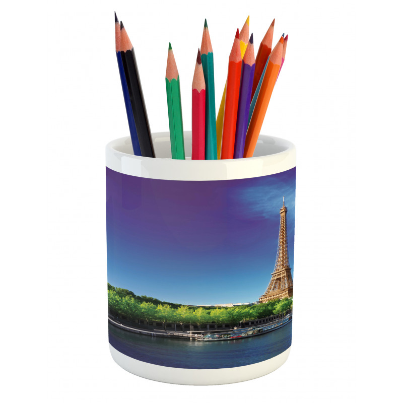 Eiffel at Sunrise Pencil Pen Holder