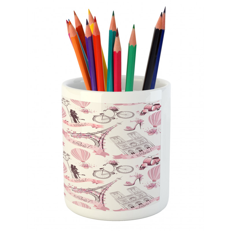 Paris Honeymoon Pencil Pen Holder