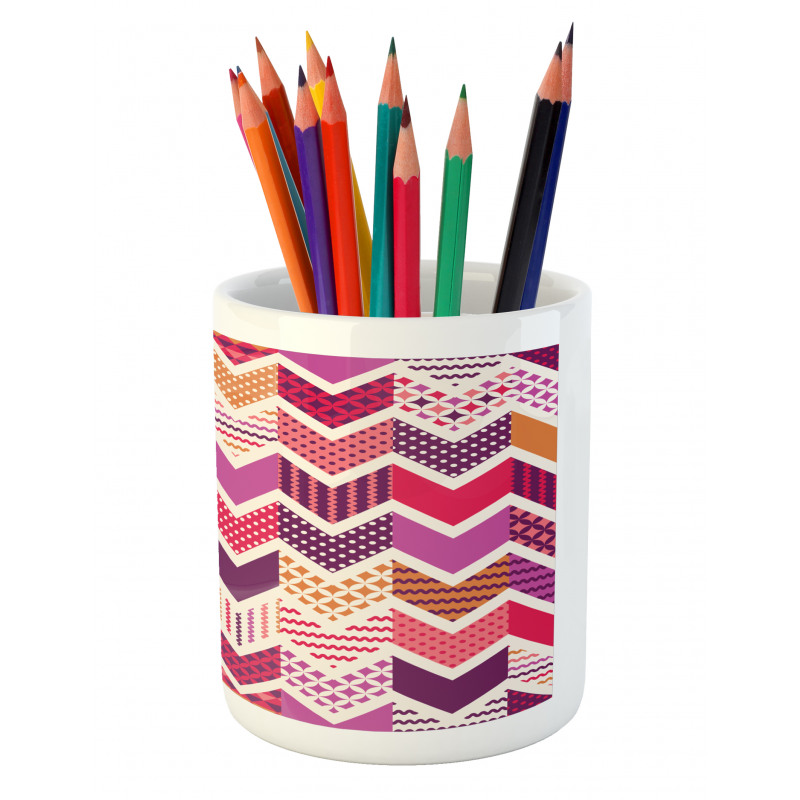 Arrow Chevron Geometry Pencil Pen Holder