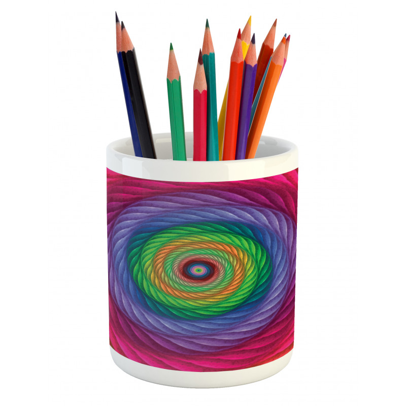 Spiral Vortex Pencil Pen Holder