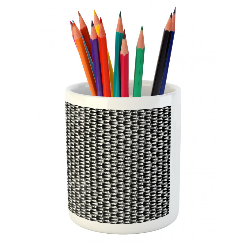 Modern Triangle Tracery Pencil Pen Holder