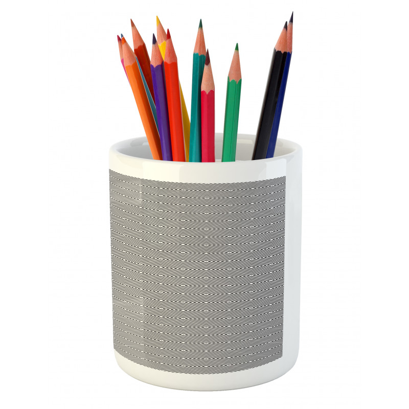 Outline Shapes Pencil Pen Holder