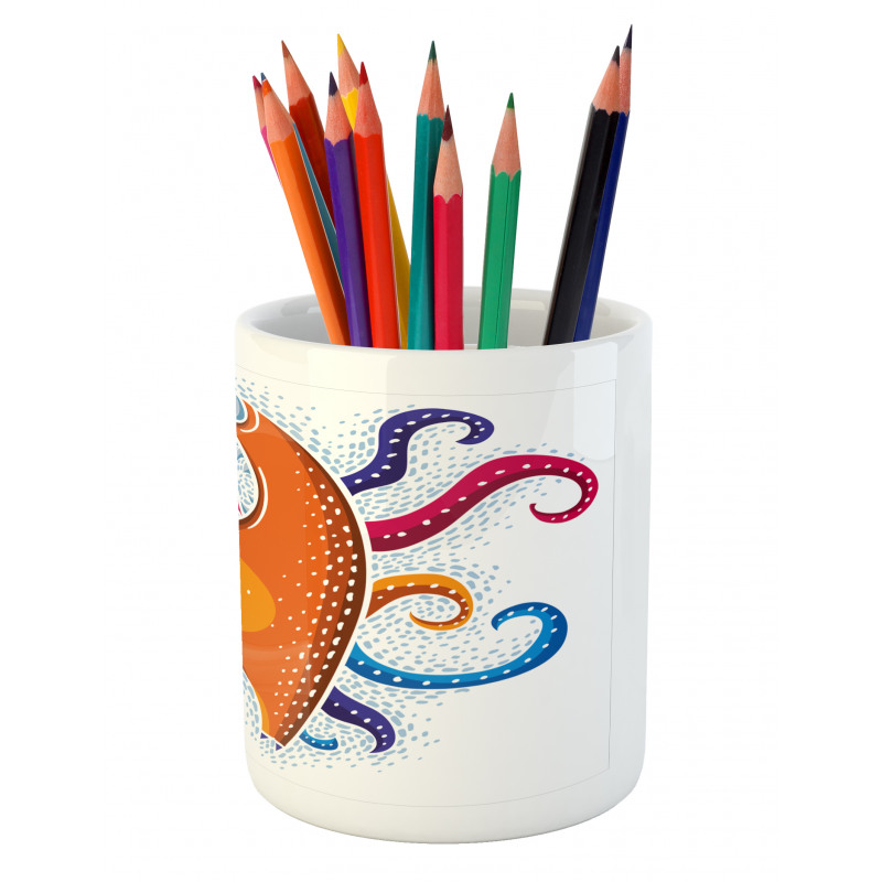 Funny Monstrous Character Pencil Pen Holder