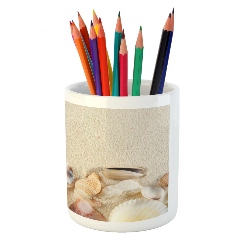 Seashells Starfish Pencil Pen Holder