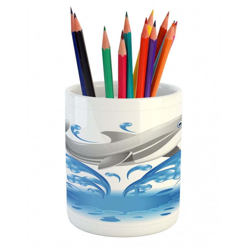 Animal Sealife Cartoon Pencil Pen Holder