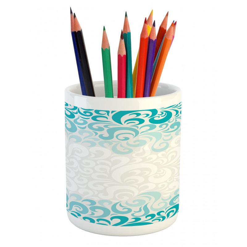 Floral Classic Design Pencil Pen Holder