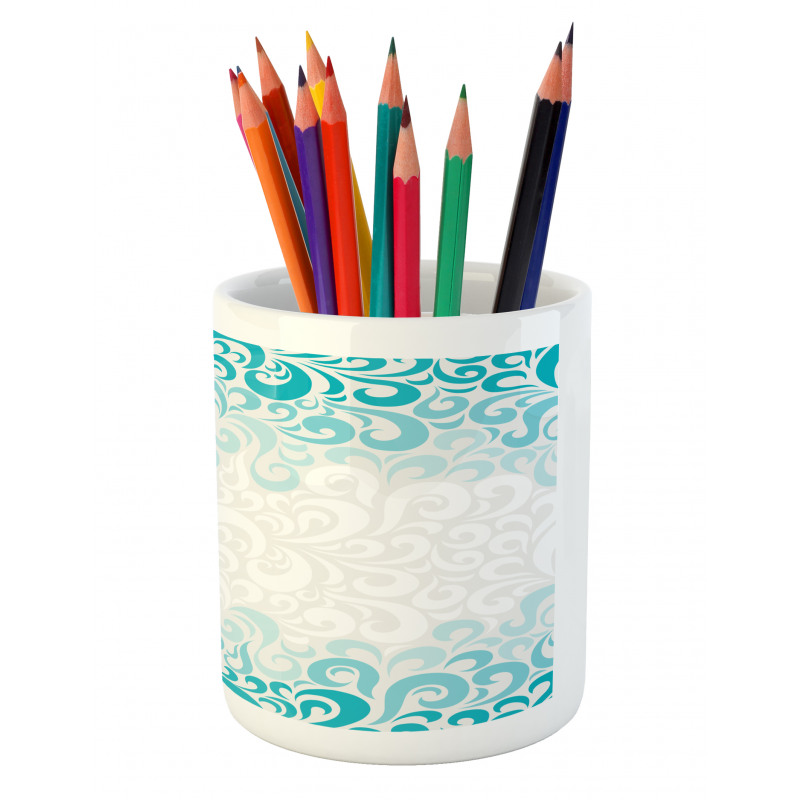 Floral Classic Design Pencil Pen Holder