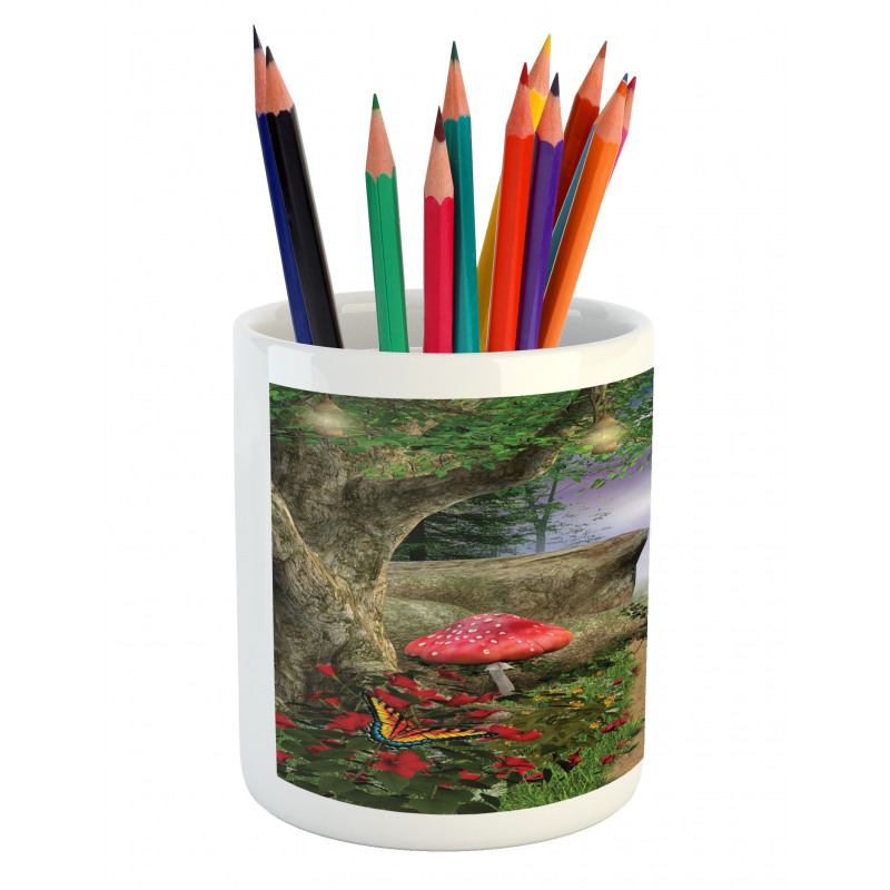 Butterflies Fairytale Pencil Pen Holder