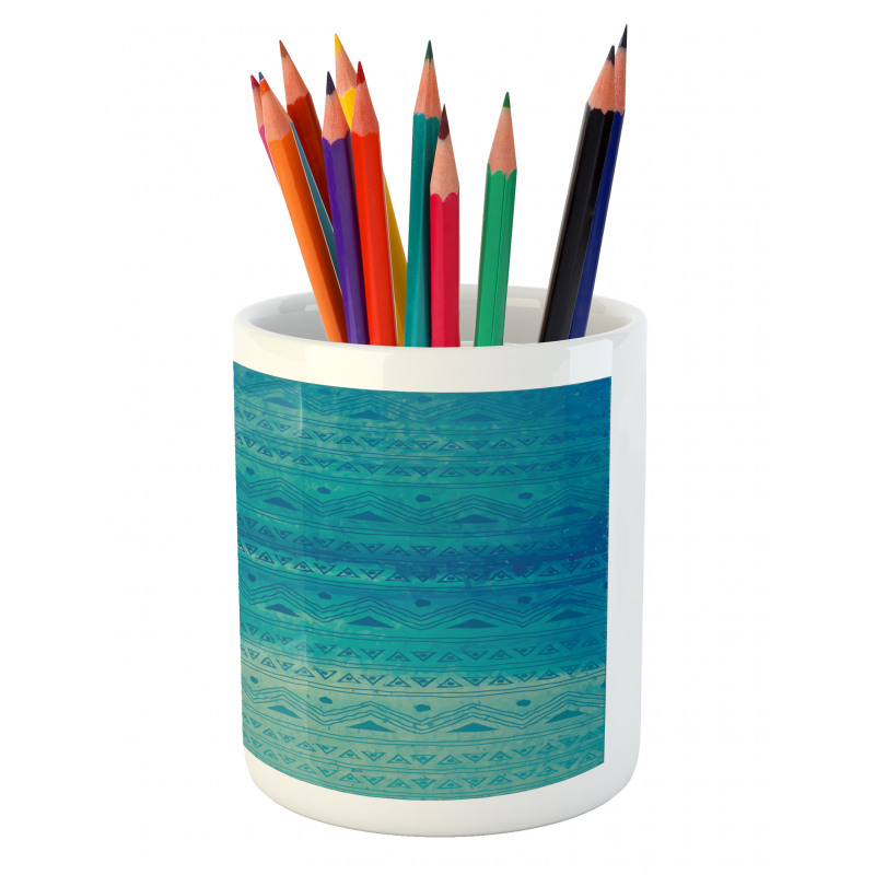 Creative Triangles Pencil Pen Holder