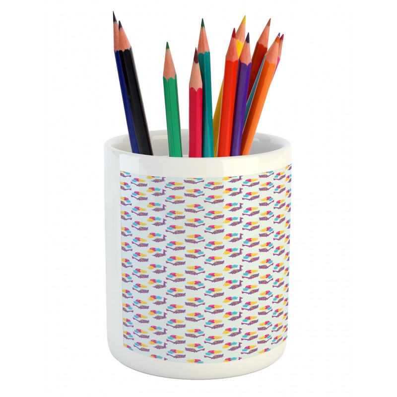 Funny Colorful Birthday Baby Pencil Pen Holder