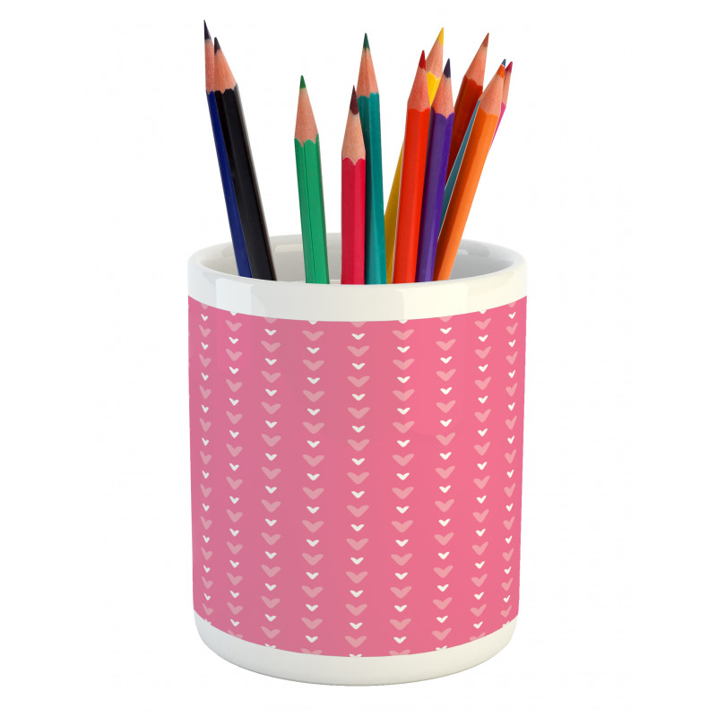 Tender Hearts Pencil Pen Holder