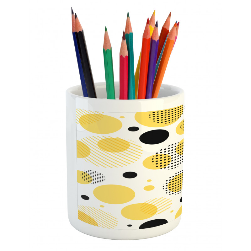 Streaks Spots Art Pencil Pen Holder