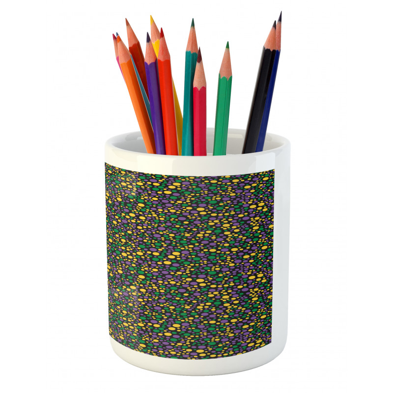 Colorful Spots Pencil Pen Holder