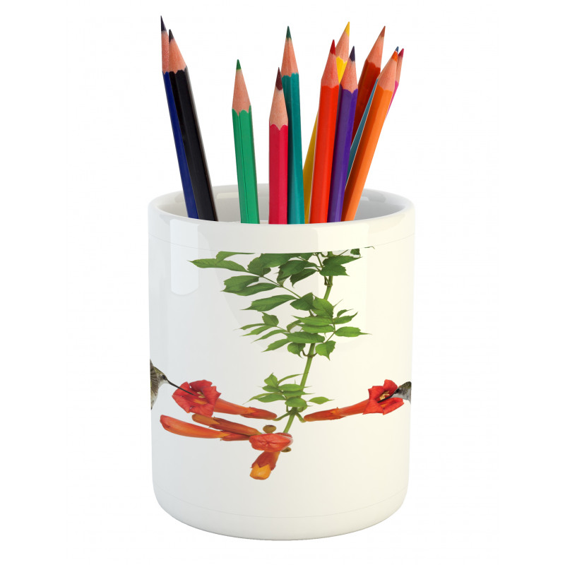 Hummingbird Nectar Sip Pencil Pen Holder