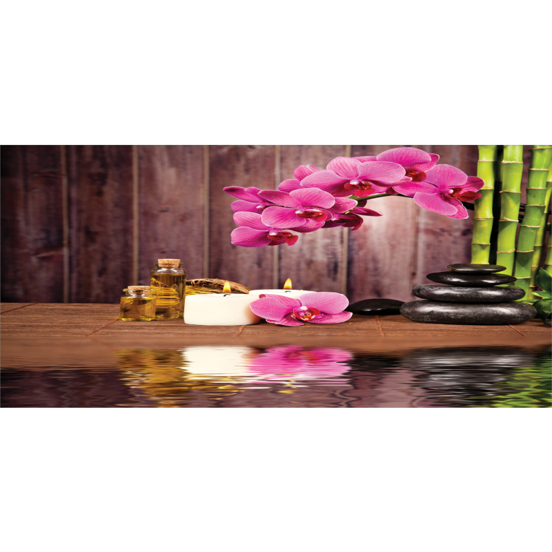 Spa Relax Candle Blossom Pencil Pen Holder