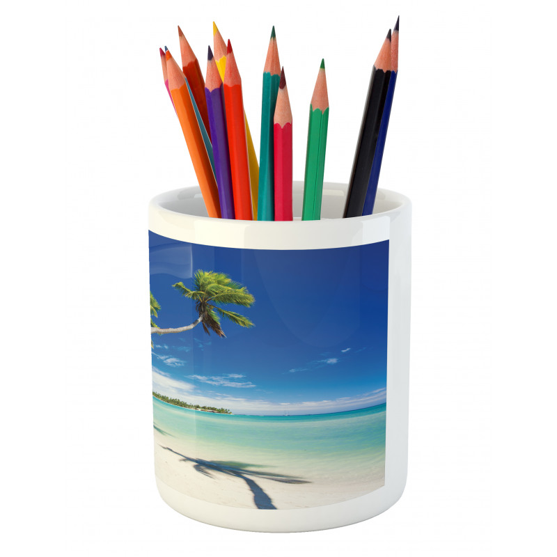 Trees Hanging Above a Lagoon Pencil Pen Holder