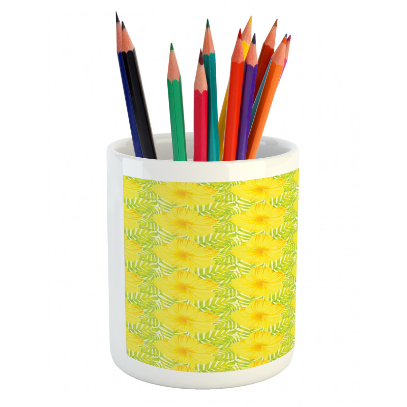 Exotic Summer Tones Pencil Pen Holder