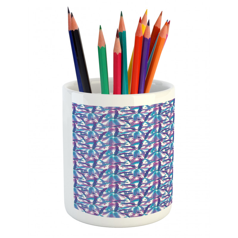 Tropic Leafy Pencil Pen Holder