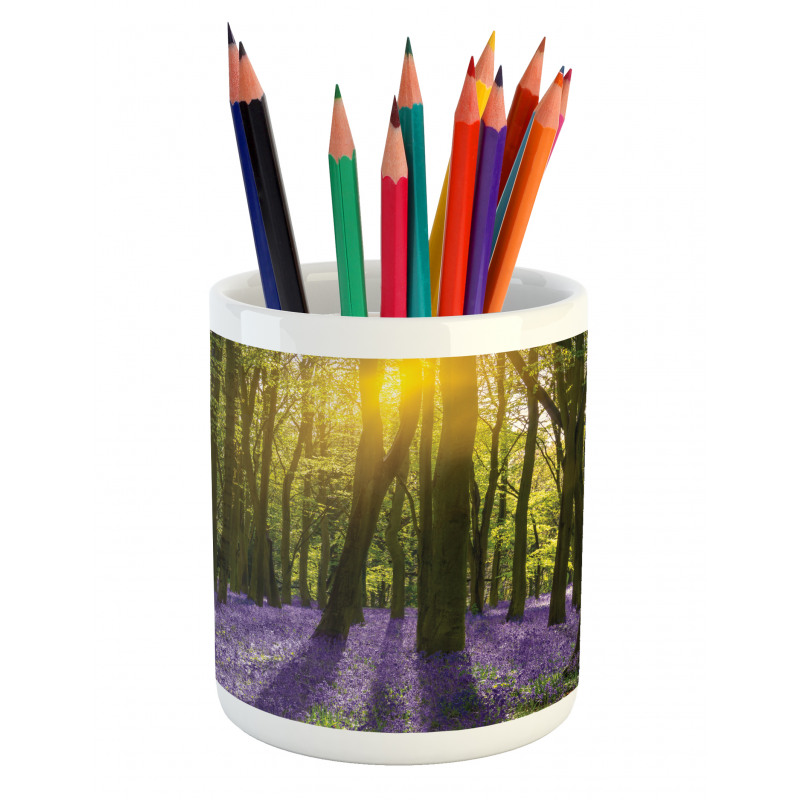 Bluebell Blossoms Pencil Pen Holder