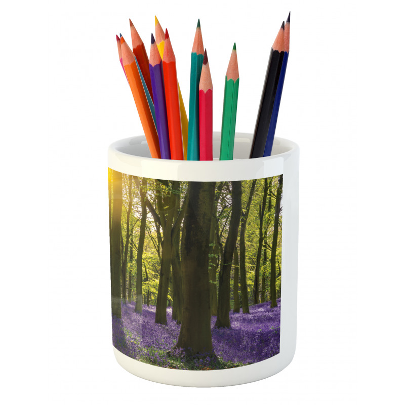 Bluebell Blossoms Pencil Pen Holder