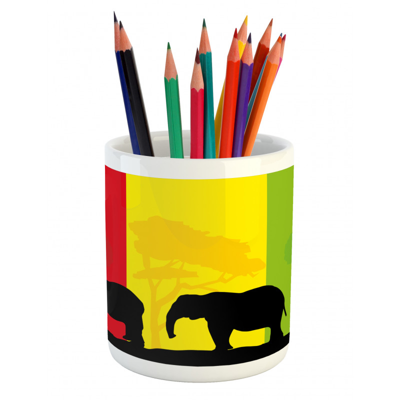 Fauna Elephant Pencil Pen Holder