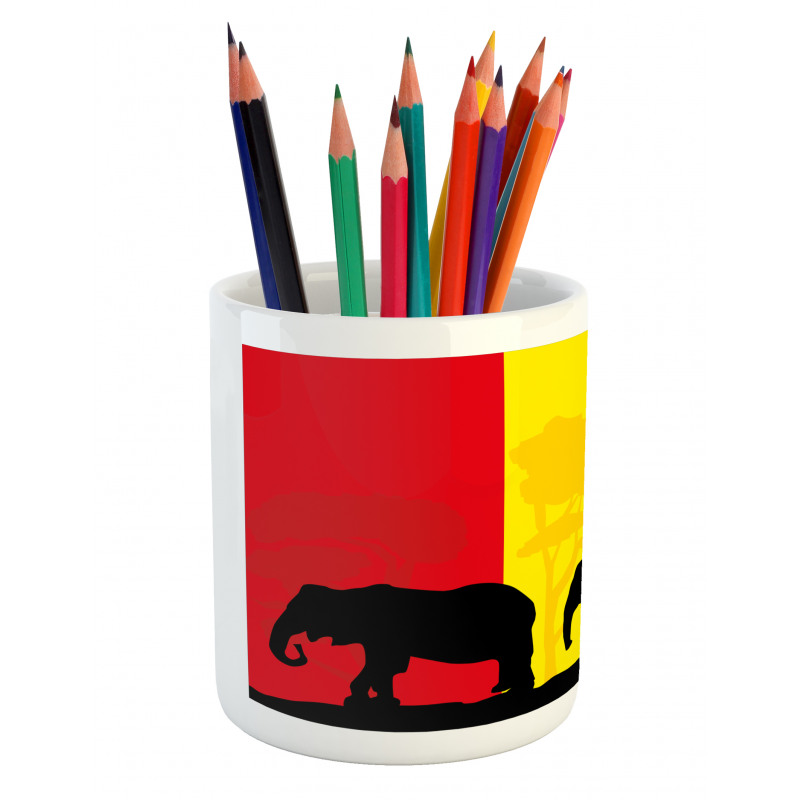 Fauna Elephant Pencil Pen Holder