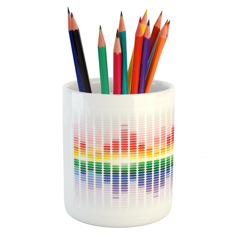 Vibrant Colors Club Disco Pencil Pen Holder