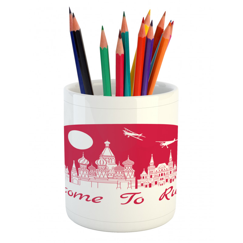 Architecture City Hallmarks Pencil Pen Holder