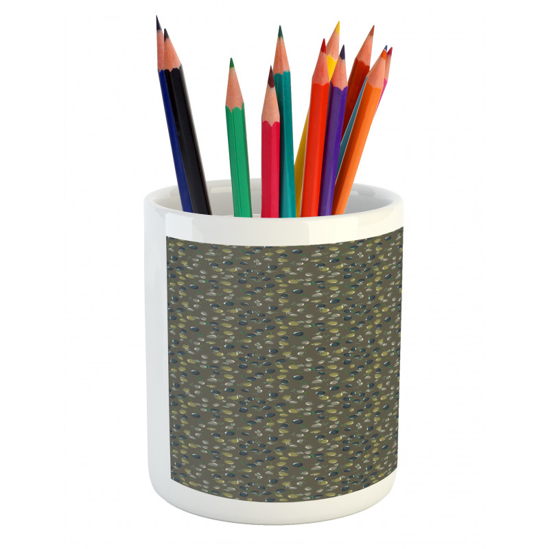 Circular Organic Branches Pencil Pen Holder